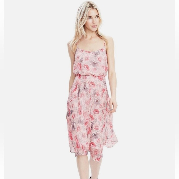 Banana Republic Strappy Vee Midi Dress - Picture 2 of 8